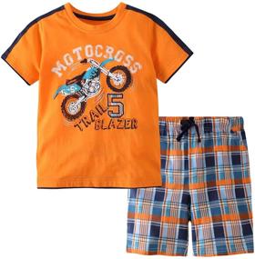 img 4 attached to Gorboig Dinosaur Toddler Boy Summer Outfits: Short Sleeve T-Shirt & Shorts Sets for Little Boys (2-7T)