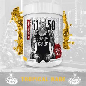 img 3 attached to 🔥 Rich Piana 5% Nutrition 5150 High Stim Pre-Workout Powder - Enhanced Energy, Focus, Pumps &amp; Endurance - 400mg Caffeine, Citrulline, Beta Alanine, Tyrosine - 14.07oz, 30 Servings (Tropical Rage)