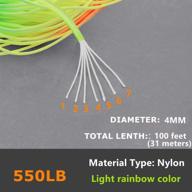 gegeda rainbow paracord parachute camping логотип