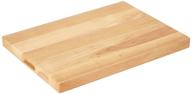 🪓 premium 18x24 inch winco wcb-1824 wooden cutting board: thick & durable surface for effortless food preparation logo