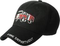 🧢 y&amp;w headgear kid/child embroidered fire truck hat – adjustable hook and loop, fun and practical one size cap logo