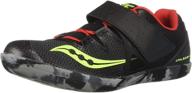 saucony unleash track field black men's shoes logo