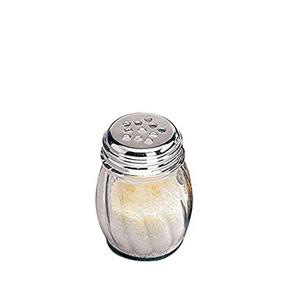 img 2 attached to 🧂 American Metalcraft 3306 Clear Shakers and Tops - 2.6" Length x 2.55" Width Versatile Seasoning Containers