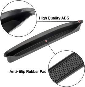 img 3 attached to 2018-2021 Jeep Wrangler JL & Jeep Gladiator JT Interior Accessories: Seven Sparta Grab Tray with Anti-Slip Rubber Pad – Passenger Tray Organizer for Enhanced Storage