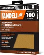 📦 fandeli 36025 sandpaper sheets: versatile 25-pack for multipurpose applications logo