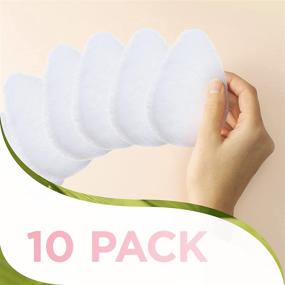 img 2 attached to 10 Pack of Eco-Friendly Buff Puff Facial Sponges for Cleansing and Exfoliating - Made in the USA from Recycled Materials - Ideal Natural Facial Scrubber to Enhance Your Skincare Routine