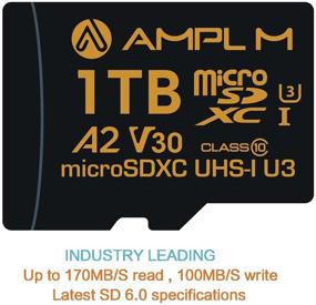 img 3 attached to 📷 Amplim 1TB Micro SD Card 2021: High-Speed A2 UHS-I Memory for Nintendo Switch, GoPro, Phone, Camera, and More!