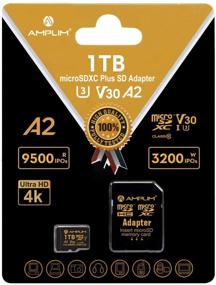 img 4 attached to 📷 Amplim 1TB Micro SD Card 2021: High-Speed A2 UHS-I Memory for Nintendo Switch, GoPro, Phone, Camera, and More!