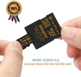 img 2 attached to 📷 Amplim 1TB Micro SD Card 2021: High-Speed A2 UHS-I Memory for Nintendo Switch, GoPro, Phone, Camera, and More!