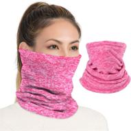 🧣 cuimei women's fleece neck warmer gaiter: effective accessory for scarves & wraps logo