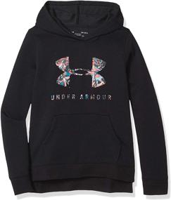 img 4 attached to Активная одежда для девочек: худи Under Armour Rival размер X Small