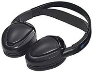 🎧 audiovox dual channel wireless fold-flat headphones: battery-powered excellence logo