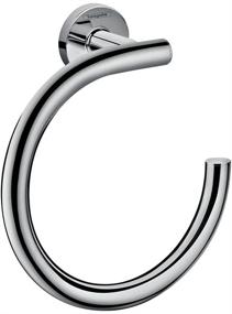 img 3 attached to Hansgrohe Towel 7 Inch Chrome 41724000