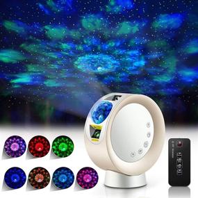 img 2 attached to 🌌 Enhanced LITENERGY LED Sky Projector Light: Galaxy Lighting, Nebula Star Night Lamp with Base & Remote Control - Perfect for Gaming Room, Home Theater, Bedroom, or Captivating Mood Ambiance (Gold)