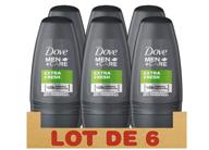 dove men+care extra fresh roll-on deodorant - set of 6, 50 ml each logo