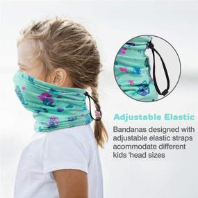 img 1 attached to CIKIshield Children's Adjustable Balaclavas - Protective Girls' Accessories for Enhanced Safety