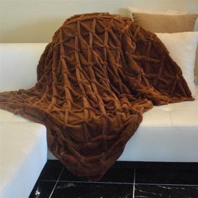img 1 attached to Fashion Street Throw Blanket Brown