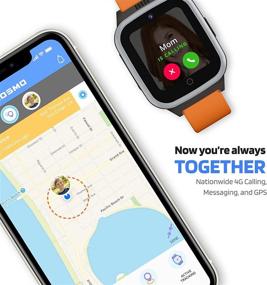 img 3 attached to 📱 Соединяйся: детские умные часы Cosmo JrTrack 2 с 4G голосовым вызовом, сообщениями, улучшенным GPS и другими функциями!