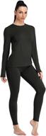 icyzone womens thermal underwear x large logo