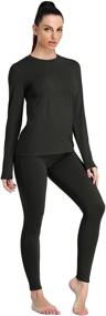 img 4 attached to Icyzone Womens Thermal Underwear X Large