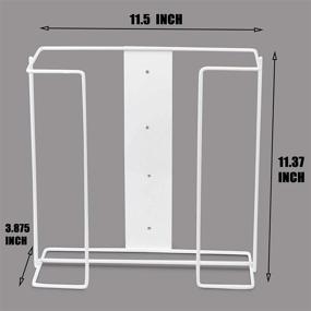 img 3 attached to Durable Organizer: Convenient Dispenser Disposable Holders for Effortless Storage