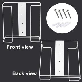 img 2 attached to Durable Organizer: Convenient Dispenser Disposable Holders for Effortless Storage