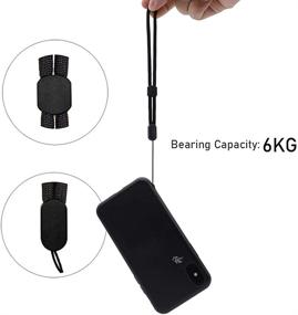 img 2 attached to 📸 Универсальные 4PCS Ремешки на руку с регулируемой длиной для GoPro, камеры, мобильного телефона - черные