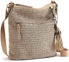 img 3 attached to 👜 Stylish Sak Lucia Crochet Crossbody Handbags & Wallets - Must-have for Women's Fashion