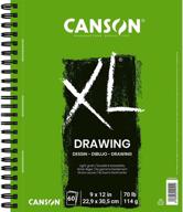 📝 canson xl series drawing paper, 9"x12", white logo