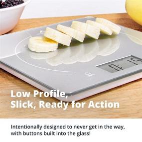 img 2 attached to 🍽️ Greater Goods Glass Kitchen Scale - Premium Surface for Precise Cooking and Easy Cleaning, Designed in St. Louis (Silver)