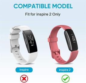 img 3 attached to ⚡️ [2-пак] Кабель зарядки для Fitbit Inspire 2 (Не для Inspire HR & Luxe) - Запасной кабель для зарядки аксессуара для Fitbit Inspire 2 фитнес-трекера (3,3 фт/1,0 фт)