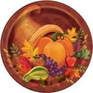 🍂 autumn harvest thanksgiving dinner plates logo