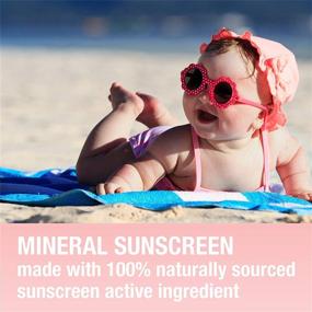 img 2 attached to 👶 Neutrogena Pure & Free Baby Mineral Sunscreen Lotion: SPF 50, Zinc Oxide, Water-Resistant, Hypoallergenic, Tear-Free - 3 fl. oz