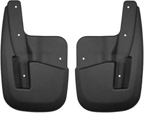 img 4 attached to 🚗 Husky Liners 2007-10 Ford Explorer Sport Trac Mud Guards - Custom Fit, Black (56621)