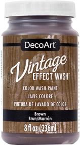 img 1 attached to DecoArt Vintage Effect Wash Brown