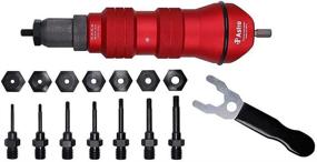 img 4 attached to 🔧 Astro Rivet Nut Drill Adapter Kit ADN14 for Pneumatic Tools