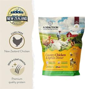 img 2 attached to 🐶 Premium Grain-Free Dehydrated Dog Food: Addiction Country Chicken & Apricot, 2 Lb.