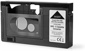 img 2 attached to 🎞️ HQ VHS-C Video Cassette Adaptor - Exclusive Compatibility with VHS-C Tapes, Excludes 8mm/MiniDV/Hi8