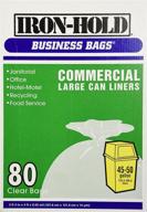 🗑️ large commercial trash liners for business logo