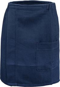 img 2 attached to 🧖 Stay Stylish and Comfortable with the Leisureland Mens Wrap Waffle Wrap