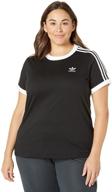 👚 adidas originals women's adicolor 3-stripes tee: iconic style with vibrant colors логотип