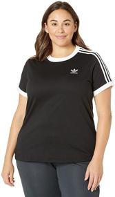 img 1 attached to 👚 adidas Originals Women's Adicolor 3-Stripes Tee: Iconic Style with Vibrant Colors