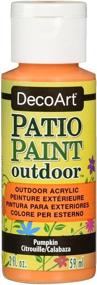 img 4 attached to DecoArt 2-Ounce Pumpkin Patio Paint: High-Quality Acrylic Paint for Outdoor Spaces