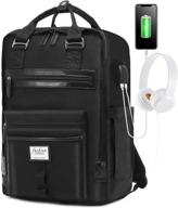 backpack waterproof backpacks compartment charging logo