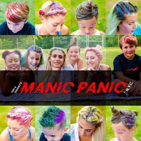 img 2 attached to Электрическая зеленая гель-краска для волос "Electric Lizard Green Hair Color Gel by MANIC PANIC