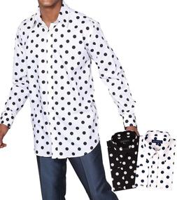 img 2 attached to 👔 Georges Polka Dot Shirt in Size 17 17 34 35