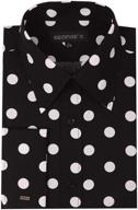 👔 georges polka dot shirt in size 17 17 34 35 logo