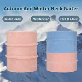 img 3 attached to 🧣 Cozy and Stylish THINDUST Kid Neck Warmer Gaiters: Essential Boys' Accessories