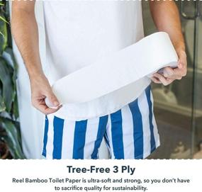 img 1 attached to 🌿 Reel Bamboo Toilet Paper - 24 Rolls - 3-Ply, Tree-Free & Sustainable – Eco-Friendly, Plastic-Free Packaging
