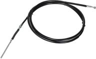 🔧 motion pro 02-0355 high-performance rear hand brake cable in black vinyl logo